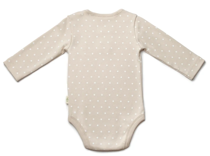 Боди с длинным рукавом BabyCosy Beige, 3 шт. (12-18М) купить в Кишиневе