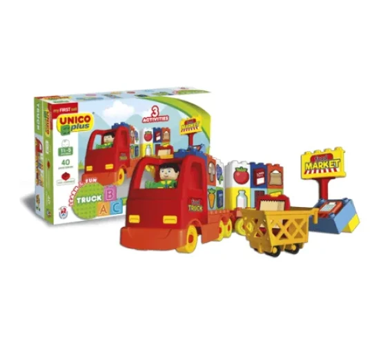 Set construcție Androni Giocattoli Camion ABC, 40 elemente cumpăra în Chișinau