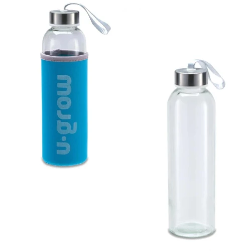 Sticluță cu husă termoizolantă U-grow Blue (24 luni+), 500 ml cumpăra în Chișinau