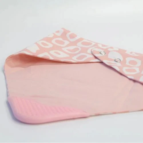 Хлопковый слюнявчик BabyJem Pink купить в Кишиневе