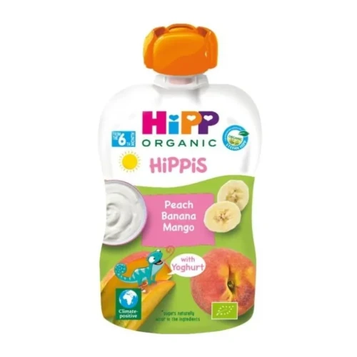 Piure HiPP Piersic, banană și mango (6 luni+), 100 g cumpăra în Chișinau