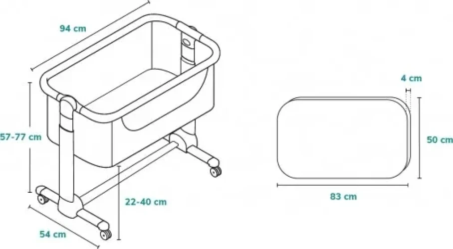 Детская кроватка 3 в 1 Lionelo Leonie Beige Sand купить в Кишиневе