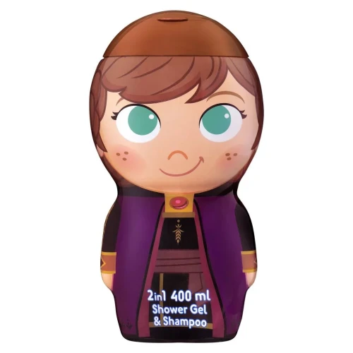 Gel de duș și șampon pentru copii 2 in 1 Air-Val 2D Frozen Anna, 400 ml cumpăra în Chișinau