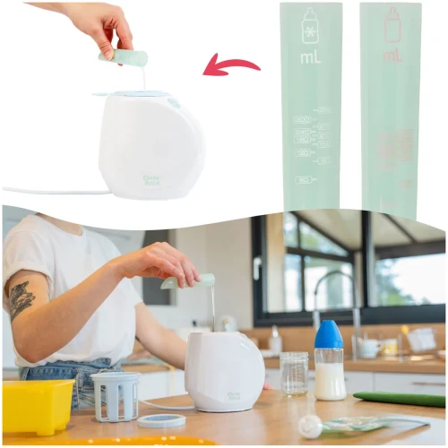 Încălzitor pentru biberoane și borcane Badabulle Easy+ Home Pastel Green cumpăra în Chișinau