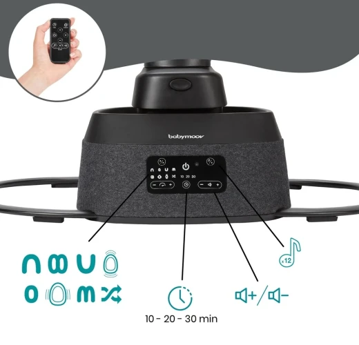 Leagăn Babymoov Swoon Motion Evolution Curl White cumpăra în Chișinau