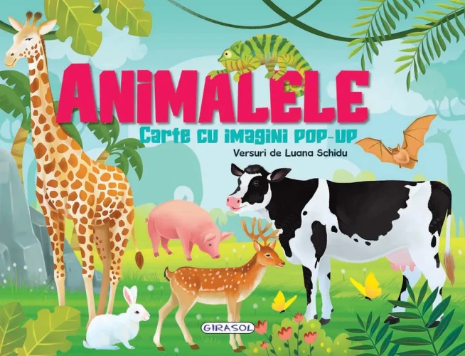 Carte Animalele. Carte cu imagini pop-up cumpăra în Chișinau