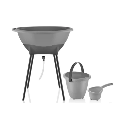 Set de baie BabyJem Grey, 3 piese cumpăra în Chișinau