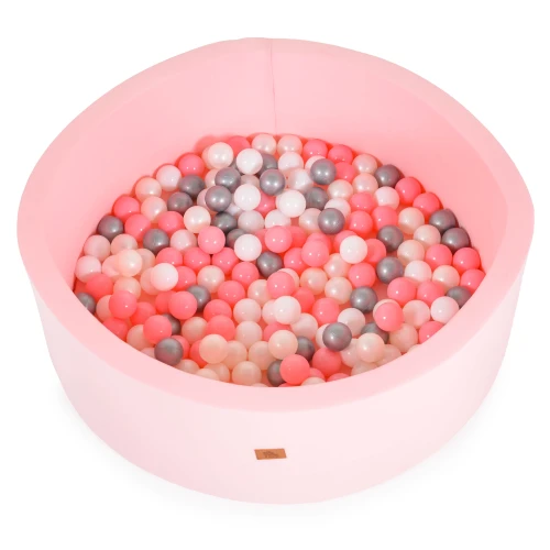 Covoraș pentru copii cu bile Moni 200 balls Pink, 90x90x30 cm cumpăra în Chișinau