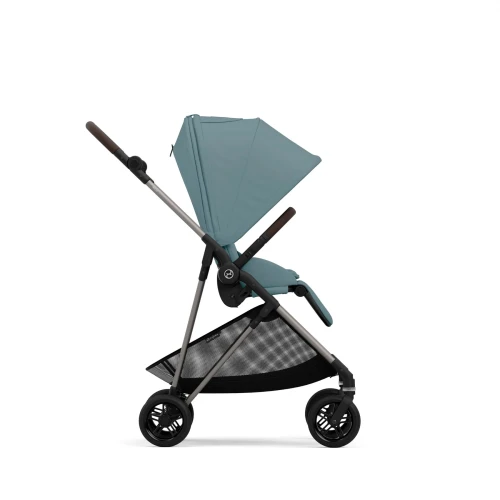 Прогулочная коляска с реверсивным блоком Cybex Melio B Stormy Blue купить в Кишиневе