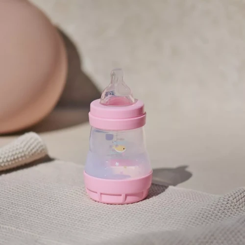 Бутылочка антиколиковая из пластика MAM Perfect Start Sealife Girl, 160 мл купить в Кишиневе