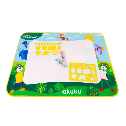 Коврик для рисования водой Akuku Treflik Family купить в Кишиневе