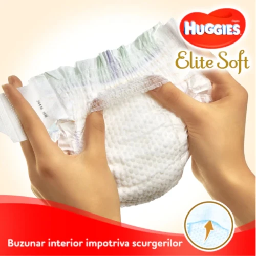 Подгузники Huggies Elite Soft 3 (5-9 кг), 40 шт купить в Кишиневе