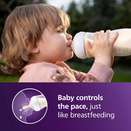 Набор бутылочек для кормления из полипропилена Philips Avent Natural Response, 330 мл, 2 шт. купить в Кишиневе