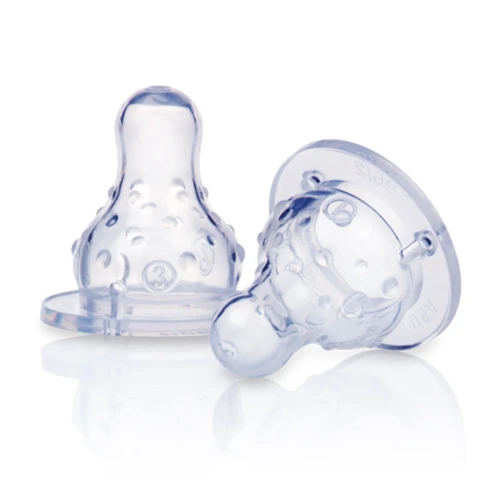 Tetină din silicon Nuby flux variabil 0 luni+ 2 buc cumpăra în Chișinau