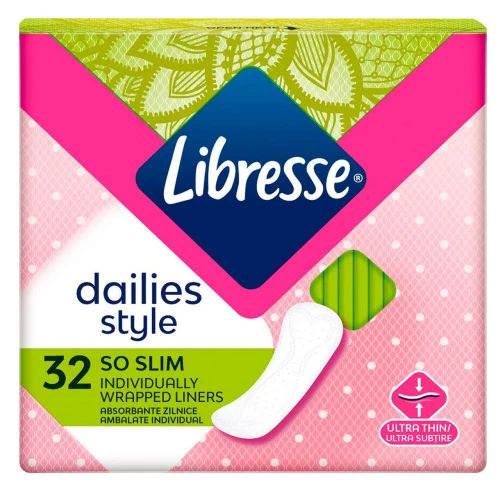 Прокладки Libresse Dailies Style So Slim, 32 шт. купить в Кишиневе