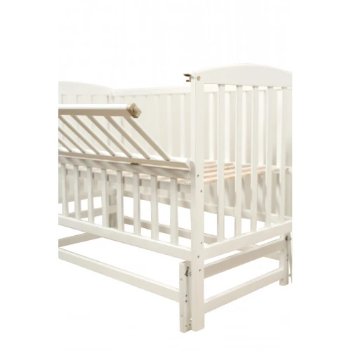 Pătuț Goydalka Valeri Plus White pe balansoar cumpăra în Chișinau