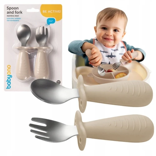Set de tacâmuri BabyOno Beige cumpăra în Chișinau