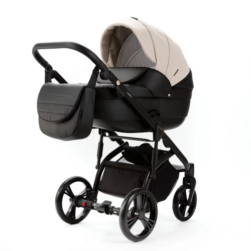Коляска 2/1 Adamex Lanti Deluxe Beige Black купить в Кишиневе
