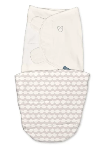 Sistem de infasare din bumbac Bright Starts Ingenuity All Season Dream Waves (53.3x31.8 cm), 1 buc. cumpăra în Chișinau