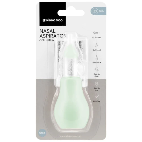 Aspirator nazal manual KikkaBoo Anti-reflux Mint cumpăra în Chișinau