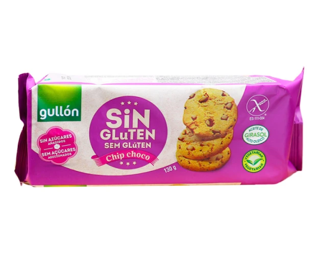 Biscuiți Gullon Chip Choco fără gluten și zahăr (12 luni+), 130 gr cumpăra în Chișinau