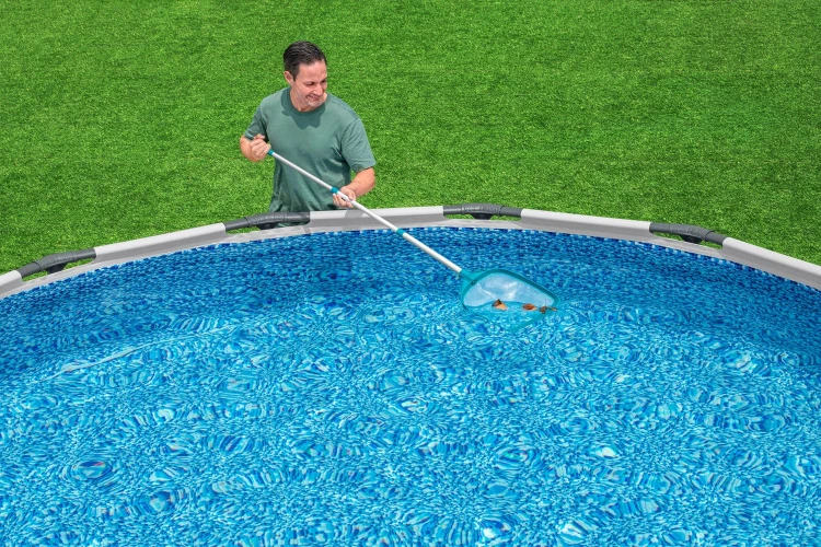 Set de curățare a piscinei Bestway plasă + mâner telescopic, 163 cm cumpăra în Chișinau