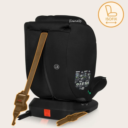 Автокресло 40-150 см (i-Size) Isofix Lionelo Bastiaan Pink Rose, поворотное 360 купить в Кишиневе