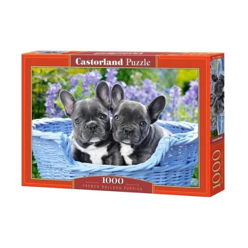 Пазл Castorland French Bulldog Puppies, 1000 элементов купить в Кишиневе
