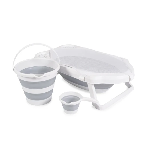 Cădiță pliabilă Moni Hawaii Grey, 80 cm cumpăra în Chișinau