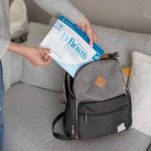 Pungi reutilizabile pentru sterilizare în cuptorul cu microunde Dr. Brown's, 5 buc. cumpăra în Chișinau