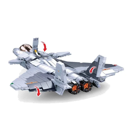 Set construcție Sluban J-20 Mighty Dragon, 926 elemente cumpăra în Chișinau
