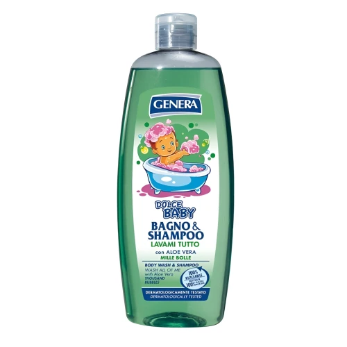 Gel de duș și șampon pentru copii 2 în 1 Genera Dolce Baby, 500 ml cumpăra în Chișinau