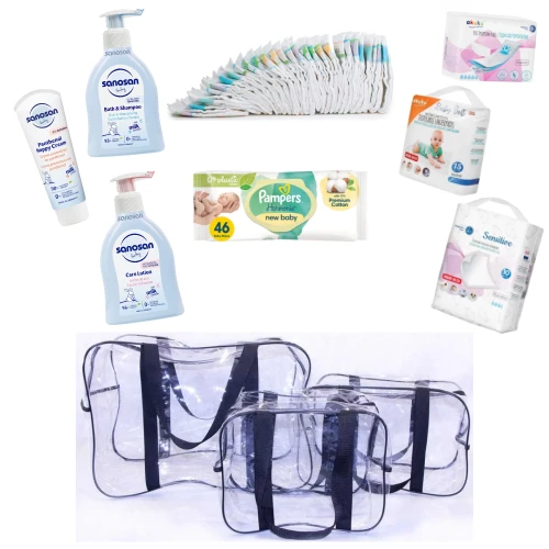 Geanta pentru maternitate PernaMea Sanosan (15 articole) cumpăra în Chișinau
