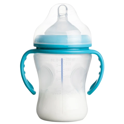 Biberon pentru bebelusi din silicon U-Grow, 230 ml cumpăra în Chișinau