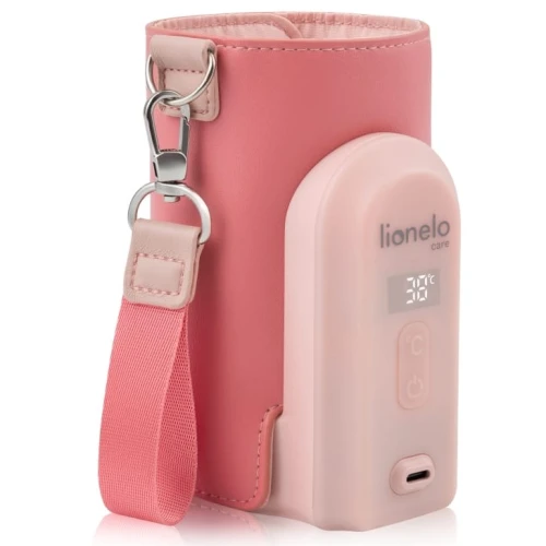Incalzitor portabil pentru biberoane Lionelo Thermup Go Evo Coral Pink cumpăra în Chișinau
