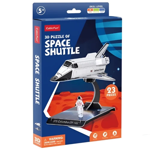 Puzzle 3D Cubic Fun Space Shuttle, 23 piese cumpăra în Chișinau
