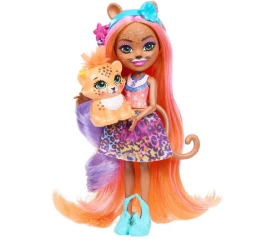 Кукла Enchantimals Glam Party Charisse Cheetah & Grinsy купить в Кишиневе