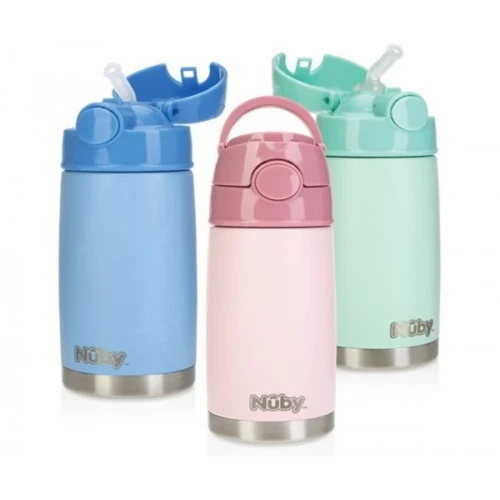 Cănuță-termos cu pai Nuby (18 luni+) 300 ml cumpăra în Chișinau