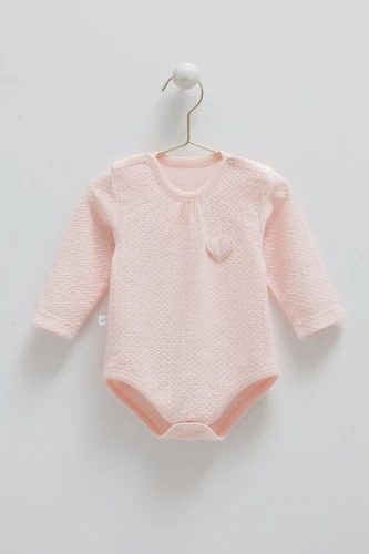 Body cu mânecă lungă Caramell Tiny Lace Pink (0L) cumpăra în Chișinau