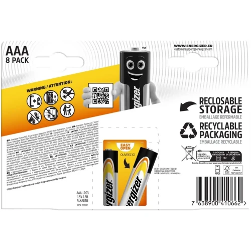 Set baterii Energizer AAA Alkaline Power, 8 buc. cumpăra în Chișinau