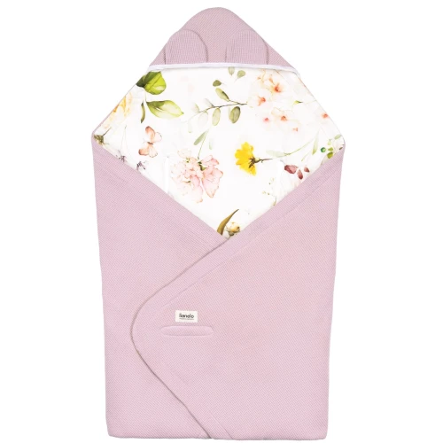 Păturica pentru scoica auto Lionelo Travel Pink Flower, 90x90 cm cumpăra în Chișinau