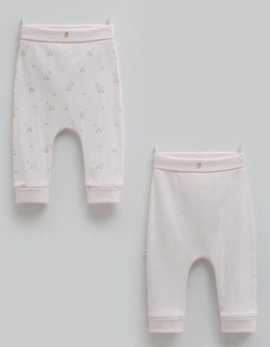 Штанишки Caramell Love Time Pink, 2 шт. (18-24М) купить в Кишиневе