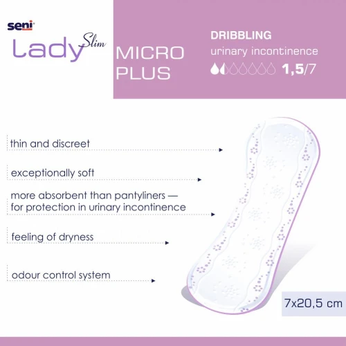 Absorbante Seni Lady Slim Micro Plus, 20 buc. cumpăra în Chișinau