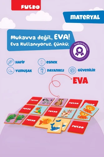 Настольная игра Puedo Memory Animals купить в Кишиневе