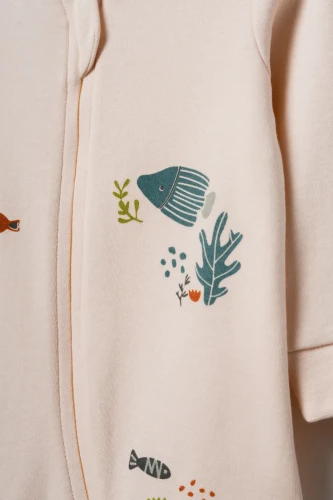 Комбинезон BabyCosy Ecru & Beige (9-12М) купить в Кишиневе