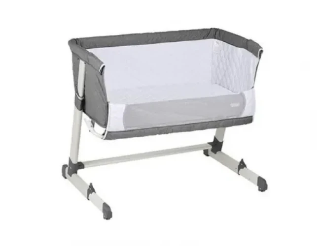 Детская кроватка 2 в 1 BabyGo Together Grey купить в Кишиневе