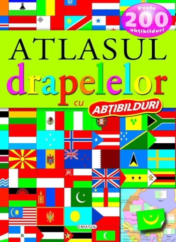 Carte Atlasul drapelelor cu abțibilduri cumpăra în Chișinau
