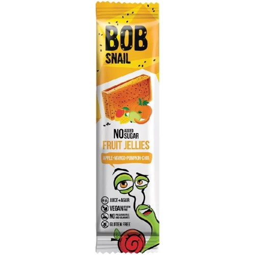 Marmelada naturala Bob Snail Mere-Mango-Dovleac-Chia (3 ani+), 38 gr cumpăra în Chișinau