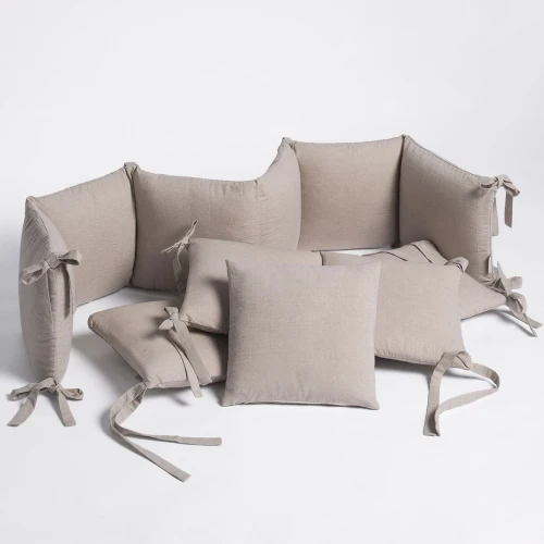 Aparatoare patut Perina Soft Cotton Bej, 360x29 cm cumpăra în Chișinau