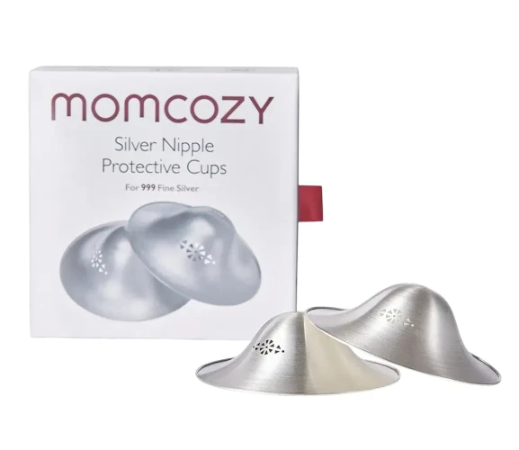 Накладки на грудь Momcozy Silver, 45 мм, 2 шт. купить в Кишиневе